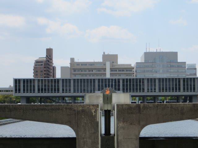 Hiroshima peace flame