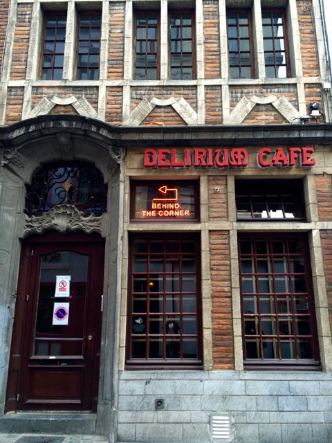 exterior of Delirium Cafe